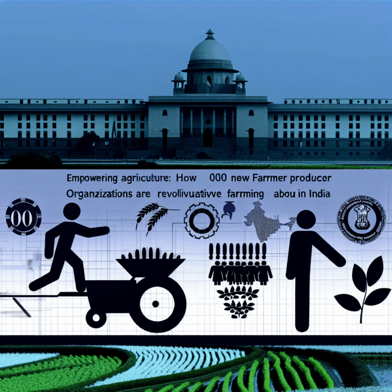 000 new Farmer Producer Organizations (FPOs) - Ministry of Agriculture & Farmers Welfare