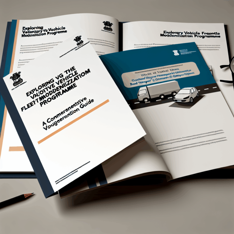 Voluntary Vehicle Fleet Modernization Programme - Ministry of Road Transport & Highways (MOR\&TH)