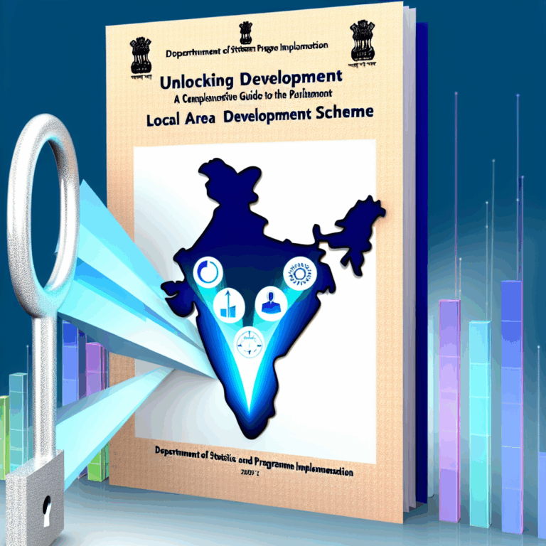 Member of Parliament Local Area Development Scheme (MPLADS) - Ministry of Statistics and Programme Implementation