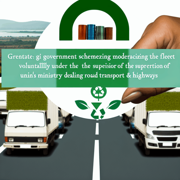Voluntary Vehicle Fleet Modernization Programme - Ministry of Road Transport & Highways (MOR\&TH)